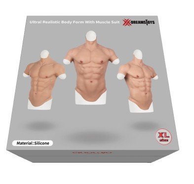 XX-DREAMSTOYS Ultra Realistic Muscle Suit Men Size XL